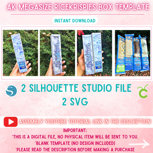 AK Mega Size Rice Krispies Box Template