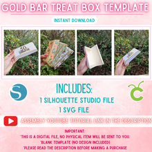 Load image into Gallery viewer, Gold Bar Treat Box
