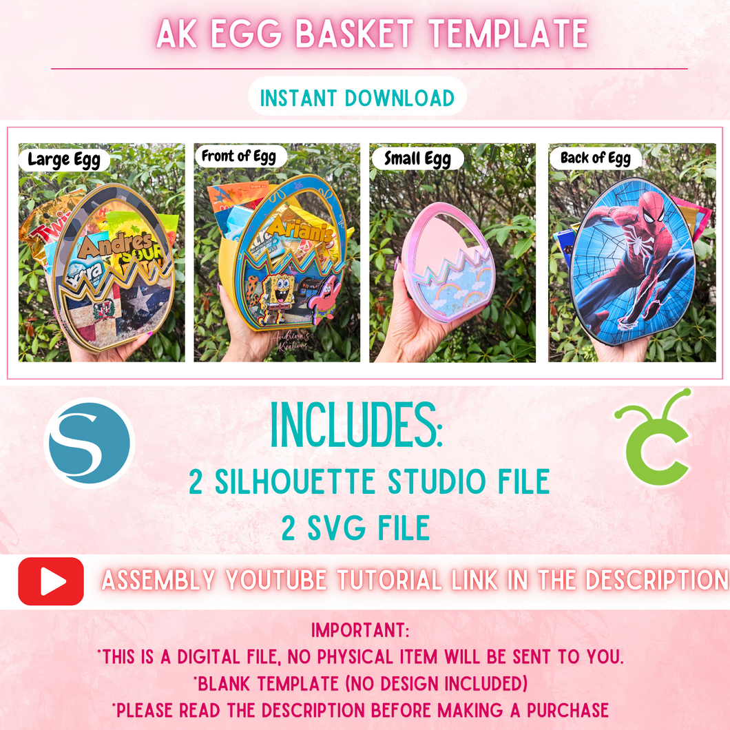 AK Egg Basket Template