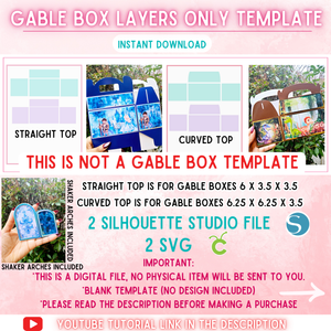 Gable Box Layer Templates