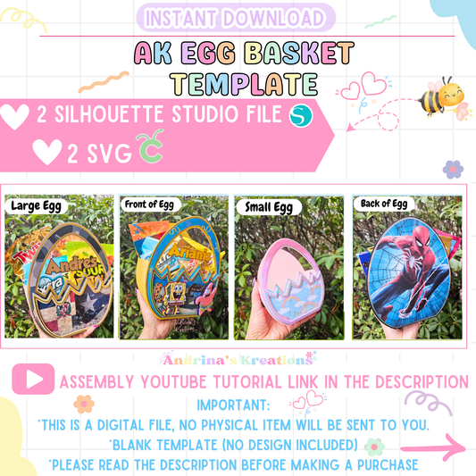 AK Egg Basket Template