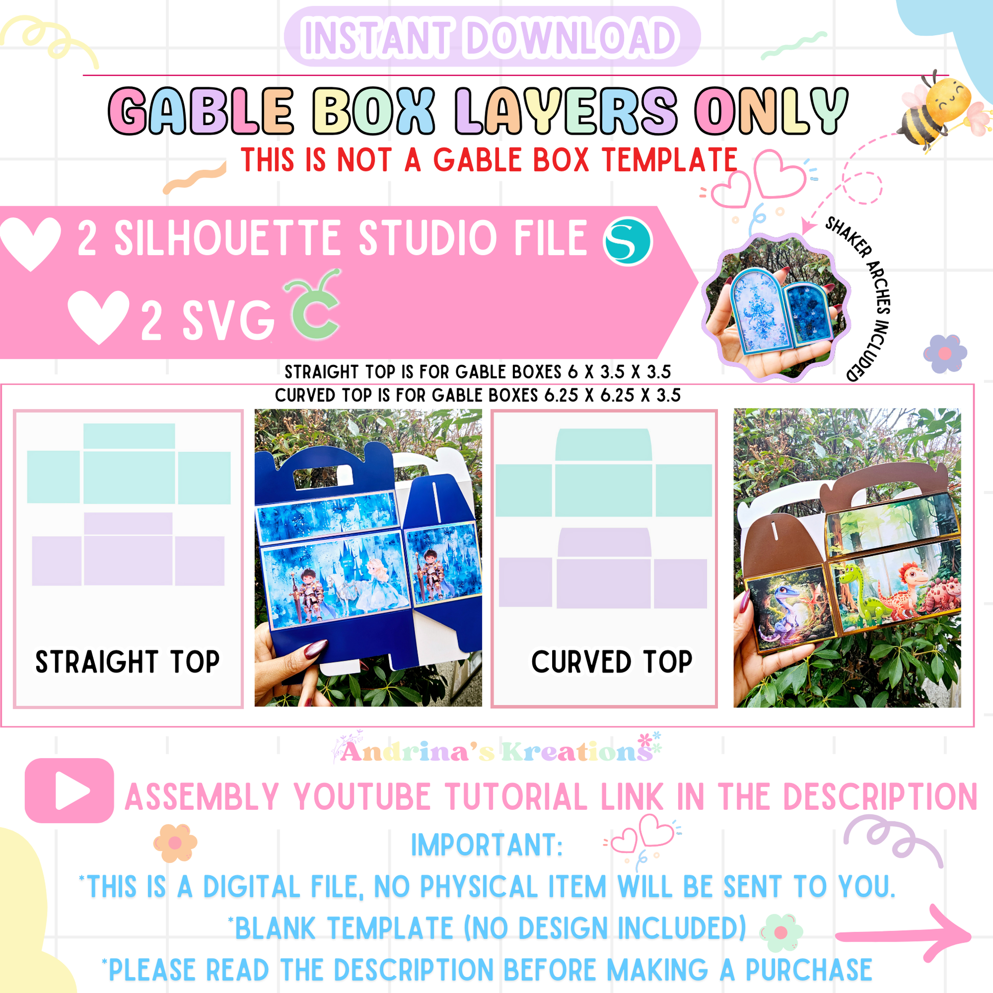 AK Gable Box Layer Templates – Andrina's Kreations llc
