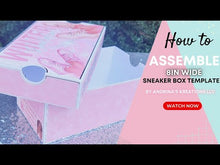Load and play video in Gallery viewer, Sneaker Box Template
