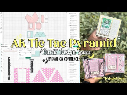 AK Tic Tac Pyramid Box Template