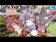 Load and play video in Gallery viewer, Coffin Treat Box Template
