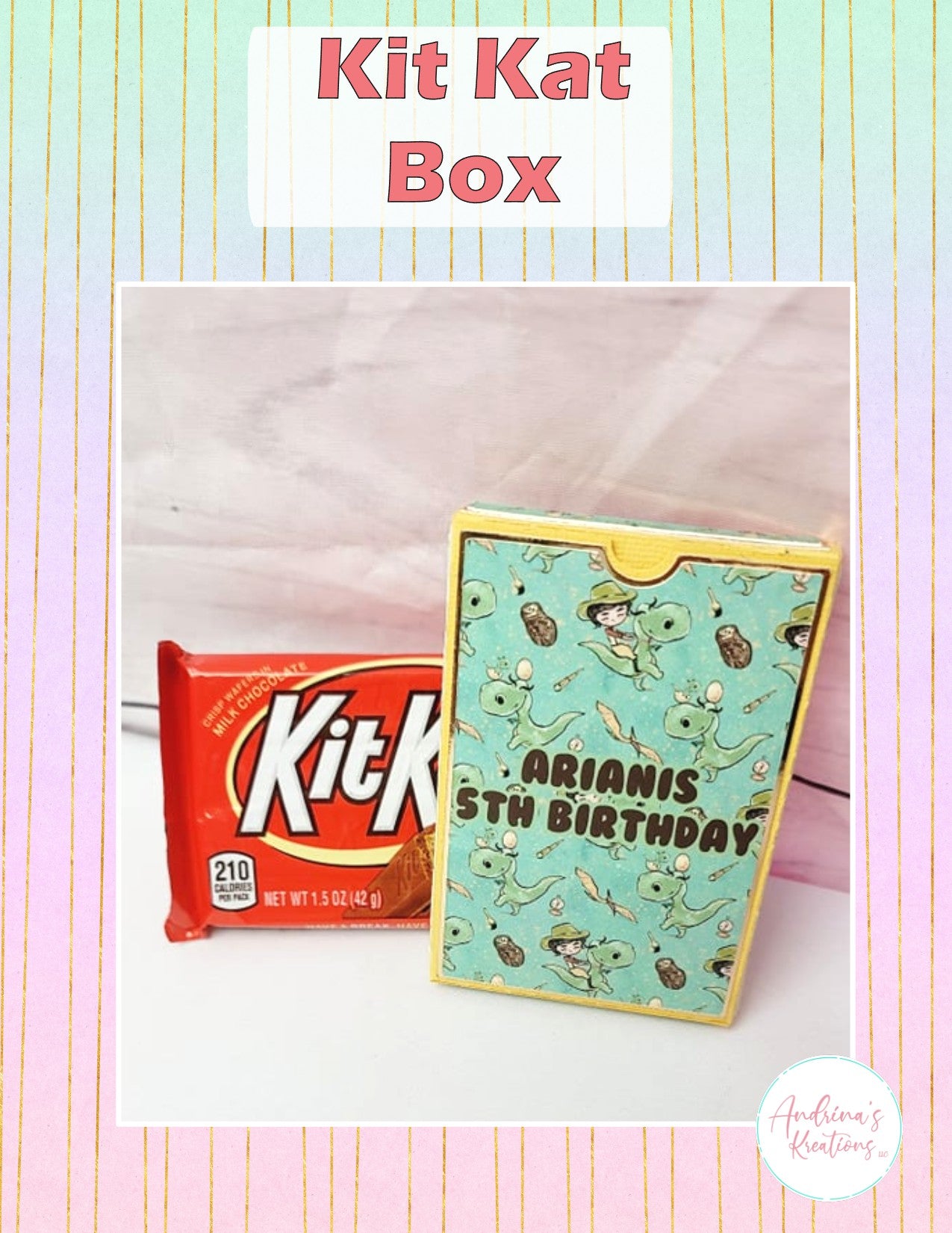 Unicorn and Kit Kat Gift Box Tutorial | DIY - YouTube